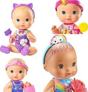 Fisher Price LITTLE MOMMY LALKA BOBAS AKCESORIA 7