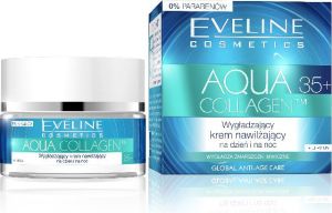 Eveline Aqua Collagen Krem 35+ na dzień i noc wygładzający 50ml 1