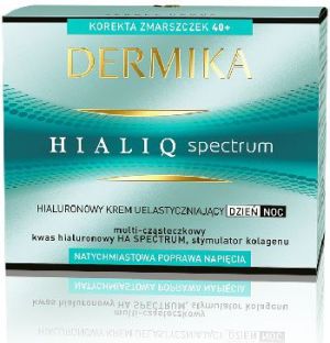 Dermika HialiQ Spectrum 40+ Hialuronowy krem uelastyczniający na dzień i noc 50ml 1