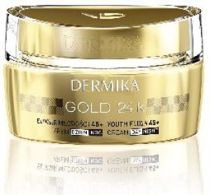 Dermika Gold 24k Total Benefit 45+ Krem-eliksir młodości na dzień i noc 50ml 1