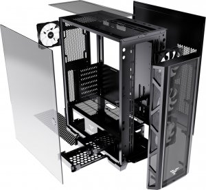 Obudowa PREYON Obudowa Obudowa Nest Meshy+ ze wspornikiem karty graficznej (PRENMP04BH) 17