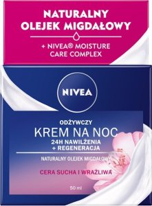 Nivea Odżywczy krem na noc do cery suchej i wrażliwej 50ml 2