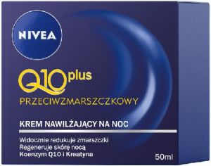Nivea Q10 Plus Krem przeciwzmarszczkowy na noc 50ml 1