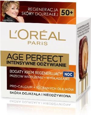 L’Oreal Paris Age Perfect Krem intensywnie odżywczy na noc 50+ 50 ml 1