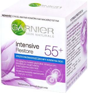 Garnier Skin Naturals Intensive Restore 55+ Krem na noc przeciwzmarszczkowy 50 ml 1
