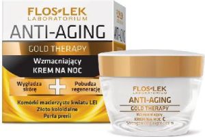 FLOSLEK Anti Aging Gold Therapy Krem na noc 50ml 1
