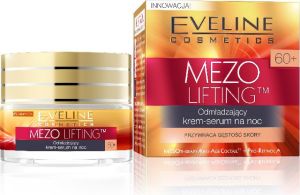 Eveline Mezo Lifting 60+ Krem-serum na noc odmładzający 50ml 1