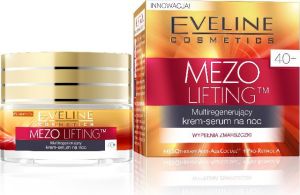 Eveline Mezo Lifting 40+ Krem-serum na noc multiregenerujący 50ml 1