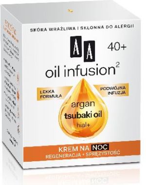 AA Oil Infusion 40+ Krem na noc 50ml 1