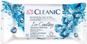 Cleanic Chusteczki odświeżające Antybakteryjne Ice Cooling 1 op.-15szt 1