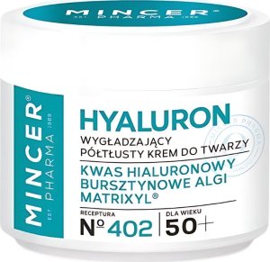 Mincer Pharma Hyaluron Krem wygładzający 50+ nr 402 50ml 1