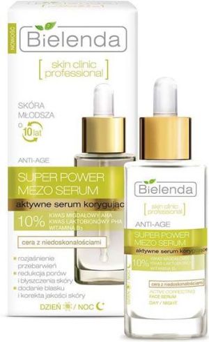 Bielenda Skin Clinic Professional Super Power Mezo Serum aktywne serum korygujące do twarzy 30ml 1