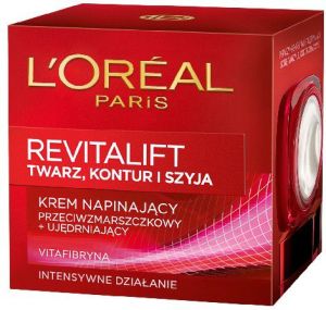 L’Oreal Paris REVITALIFT Kontur twarzy i szyja Krem napinający przeciwzmarszczkowy i ujędrniający 50 ml 1