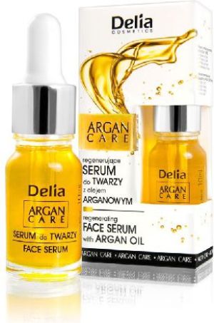 Delia Argan Care Serum do twarzy regenerujące z olejkiem arganowym 10ml 1