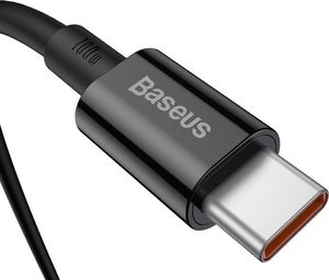 Kabel USB Baseus USB-C - USB-C 2 m Czarny (BSU2850BLK) 3