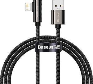 Kabel USB Baseus USB-A - Lightning 1 m Czarny (BSU2851BLK) 1
