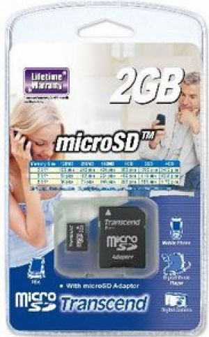Karta Transcend TS2GUSD MicroSD 2 GB Class 10  (TS2GUSD) 1