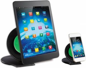 Podstawka Techly Grab Universal Zestaw dwóch podstawek do tabletu i smaptphone czarny (022366) 1