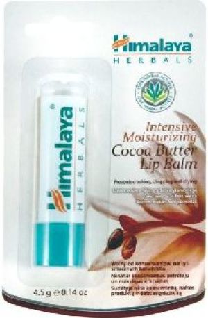 Himalaya Herbals Balsam do ust nawilżający z masłem kakaowym 4.5 g 1