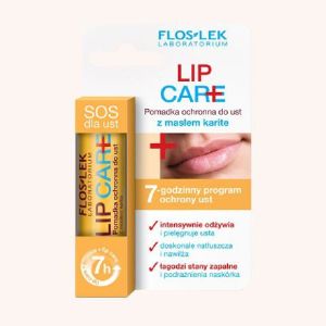 FLOSLEK Lip Care Pomadka ochronna z masłem karite 1