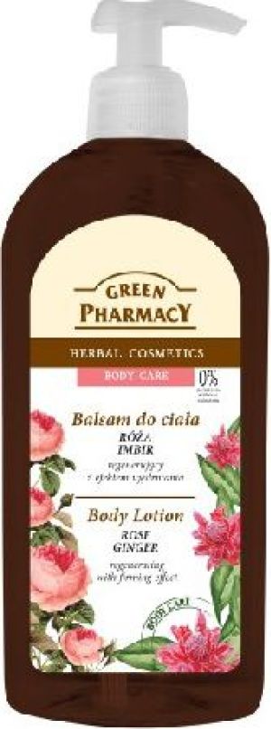 Green Pharmacy Balsam do ciała regenerujący Róża i Imbir 500ml - 813408 1