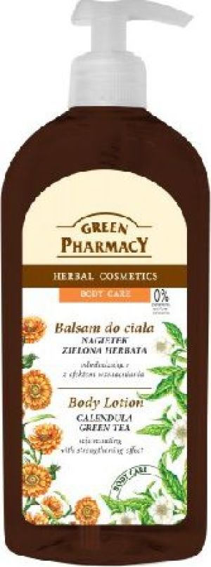 Green Pharmacy Balsam do ciała odmładzający Nagietek i Zielona Herbata 500ml 1