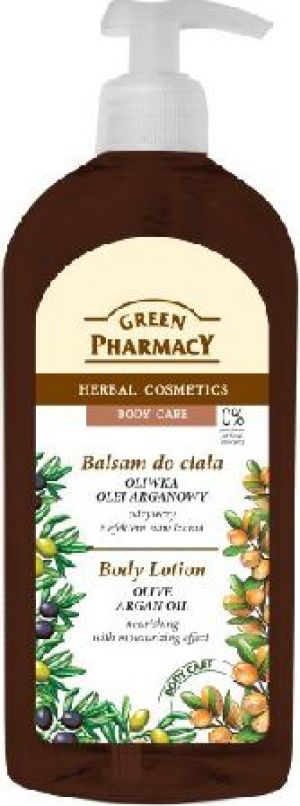 Green Pharmacy Balsam do ciała odżywczy Oliwka i Olej Arganowy 500ml - 813439 1