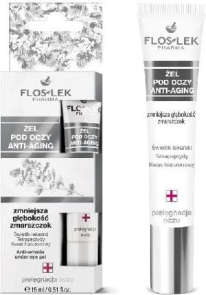 FLOSLEK Anti Aging Żel pod oczy przeciwzmarszczkowy 15 ml 1