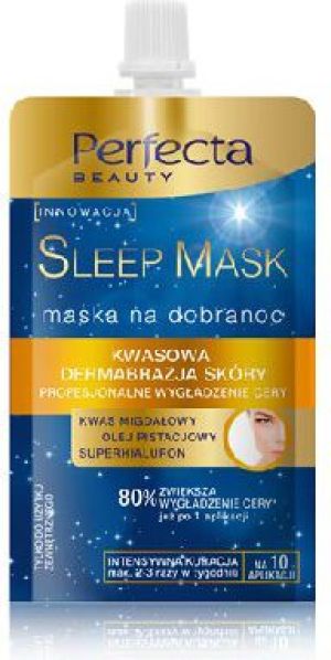 Perfecta Sleep Mask Maseczka Kwasowa dermabrazja skóry 50ml 1