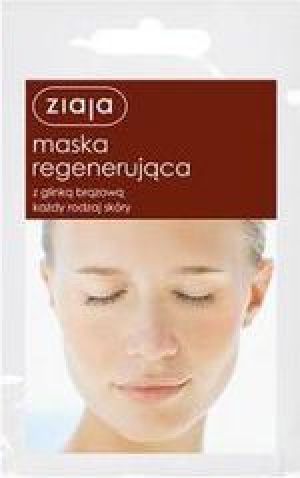 Ziaja Maska do twarzy regenerująca z glinką brązową 7ml x 20szt 1