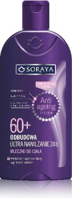 Soraya Anti Ageing System 60+ Mleczko do ciała ultra nawilżenie 24h 400ml 1