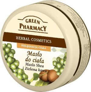Green Pharmacy Masło do ciała Masło Shea, Zielona kawa 200ml 1