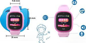 Smartwatch Calmean Nemo3 Różowy 8