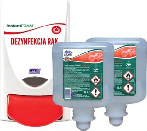 DEB Pianowy środek dezynfekujący DEB Instatn Foam Complete, zapas do dozownika, 1000ml 2