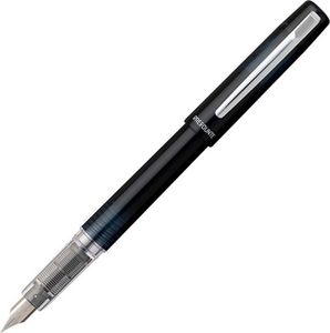 Platinum Pióro wieczne Prefounte Graphite Blue, M, w plastikowym opakowaniu, na blistrze, granatowe 2