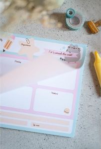 Pusheen Planner tygodniowy z kolekcji Foodie 2