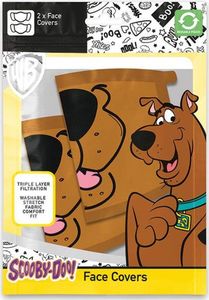 Scooby Doo - Maseczka ochronna 2 sztuki, 3 warstwy filtrujące 2