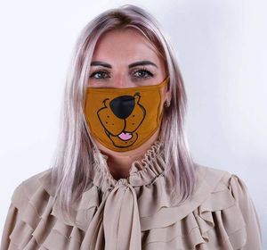 Scooby Doo - Maseczka ochronna 2 sztuki, 3 warstwy filtrujące 4