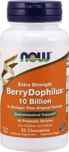 NOW Foods NOW Foods - BerryDophilus, 10 miliardów, 50 żelek 1