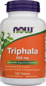 NOW Foods NOW Foods - Triphala, 500mg, 120 tabletek 1