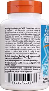 DOCTORS BEST Doctor's Best - Formuła Na Menopauzę + EstroG-100, 30 vkaps 3