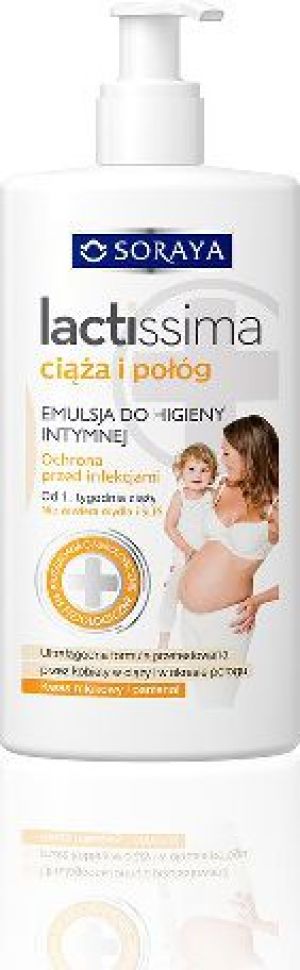 Soraya Emulsja do higieny intymnej Lactissima Ciąża i Połóg 300 ml 1