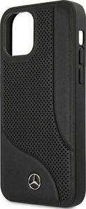 Mercedes Mercedes MEHCP12SCDOBK iPhone 12 mini 5,4" czarny/black hardcase Leather Perforated Area 6