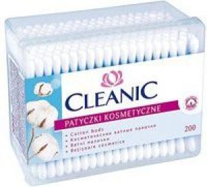 Cleanic Patyczki higieniczne Pudełko kwadratowe 200 szt 1