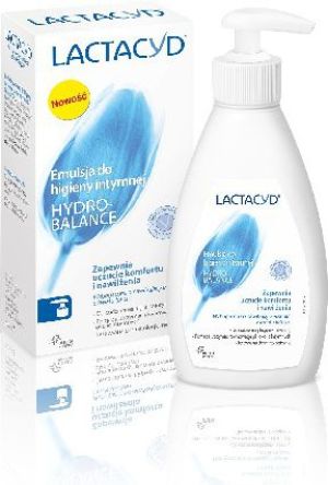 Lactacyd Hydro-Balance Emulsja do higieny intymnej nawilżająca z pompką 200ml 1