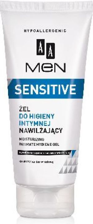 AA Men Sensitive Żel do higieny intymnej nawilżający 200ml 1