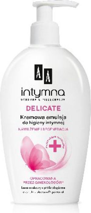 AA Intymna Kremowa emulsja do higieny intymnej Delicate 300ml 1