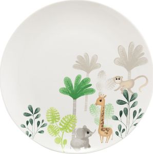 Florina Talerz deserowy porcelanowy dla dziecka Florina Safari 20 cm 1
