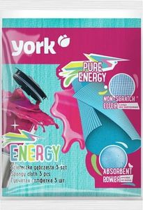 York Ściereczka gąbczasta 3 szt chłonna nie rysuje YORK 1
