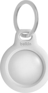 Belkin Secure AirTag Holder with Keyring - White 2